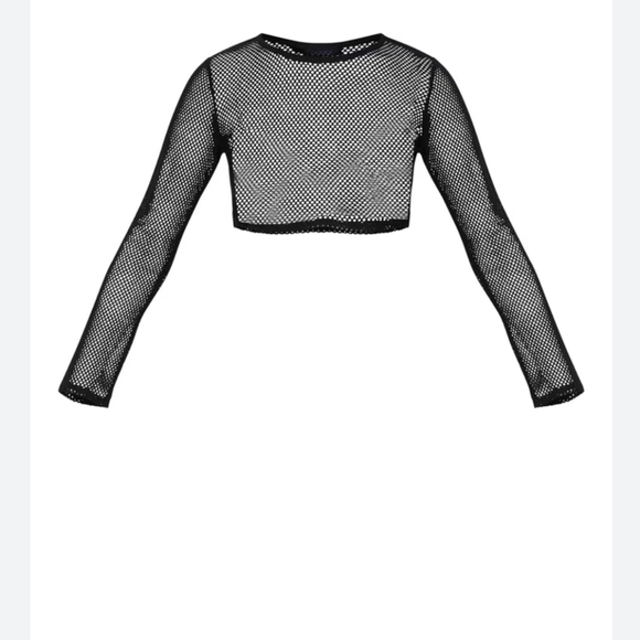 Fishnet Crop MISSGUIDED - Picture 2 of 6
